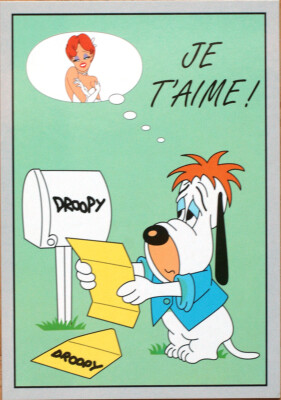 Cadre Miroir Tex Avery 40x30cm - Édition Turner 1992 - Tropico Diffusion - Déco Rétro