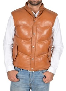 leather bodywarmer