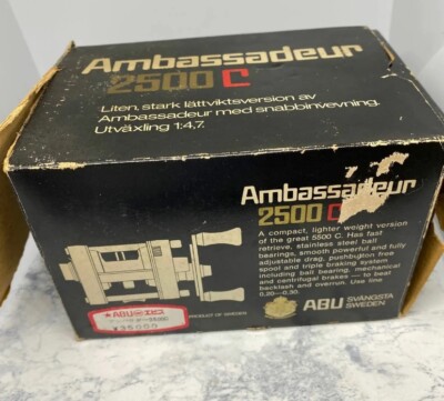 abu　アブ　2500ciar Abu Garcia Ambassadeur 2500 C 1997's Reel Ship From Japan ddp | eBay