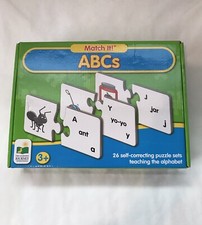 G2U MATCH IT The Learning Journey ABCs Phonics Self Correcting Puzzles Educatio