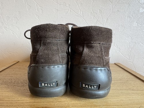 Bally Mocassino Stile Wallabee Scamosciato Marrone Scuro - Taglia 6 - Ottime Condizioni (O1) - Foto 4 di 16