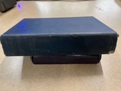 CREATIVE EVOLUTION  by Henri Bergson, Macmillan London, 1914 reprint, Acceptable