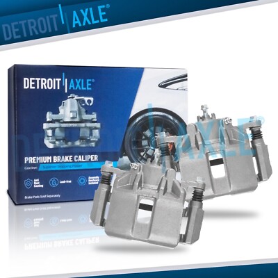 Front Left Right Brake Calipers with Brackets for Acura TSX TL CL Honda Accord