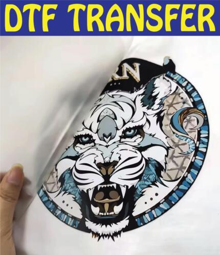 Custom DTF Iron On Heat Transfers Ready to Apply Design for Fabrics, In 12 Inch - Picture 1 of 4