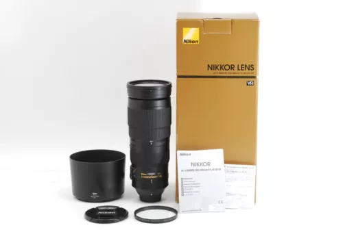 TESTED[TOP MINT w/Box,Hood] Nikon AF-S NIKKOR 200-500mm f/5.6 E ED VR Lens JAPAN