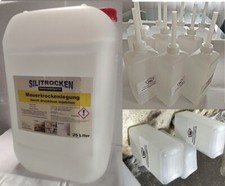 Horizontalsperre komplett SET mit 25 Liter Silitrocken + 10 Injektionsbeh&auml;lter