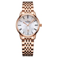 Dreyfuss And Co Dlb00138-41 Ladies 7 Links Rose Gold Plated Bracelet Watch £650 Dreyfuss And Co Dlb00138-41 Ladies 7 Links Rose Gold Plated Bracelet Watch £650