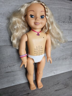 My Friend Party Time Cayla Large Interactive Doll Only 18'' Nude Blonde Hair