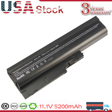 Battery T60 T61 for IBM Lenovo Thinkpad R60 R61 R500 T500 W500 R61e R61i T60p
