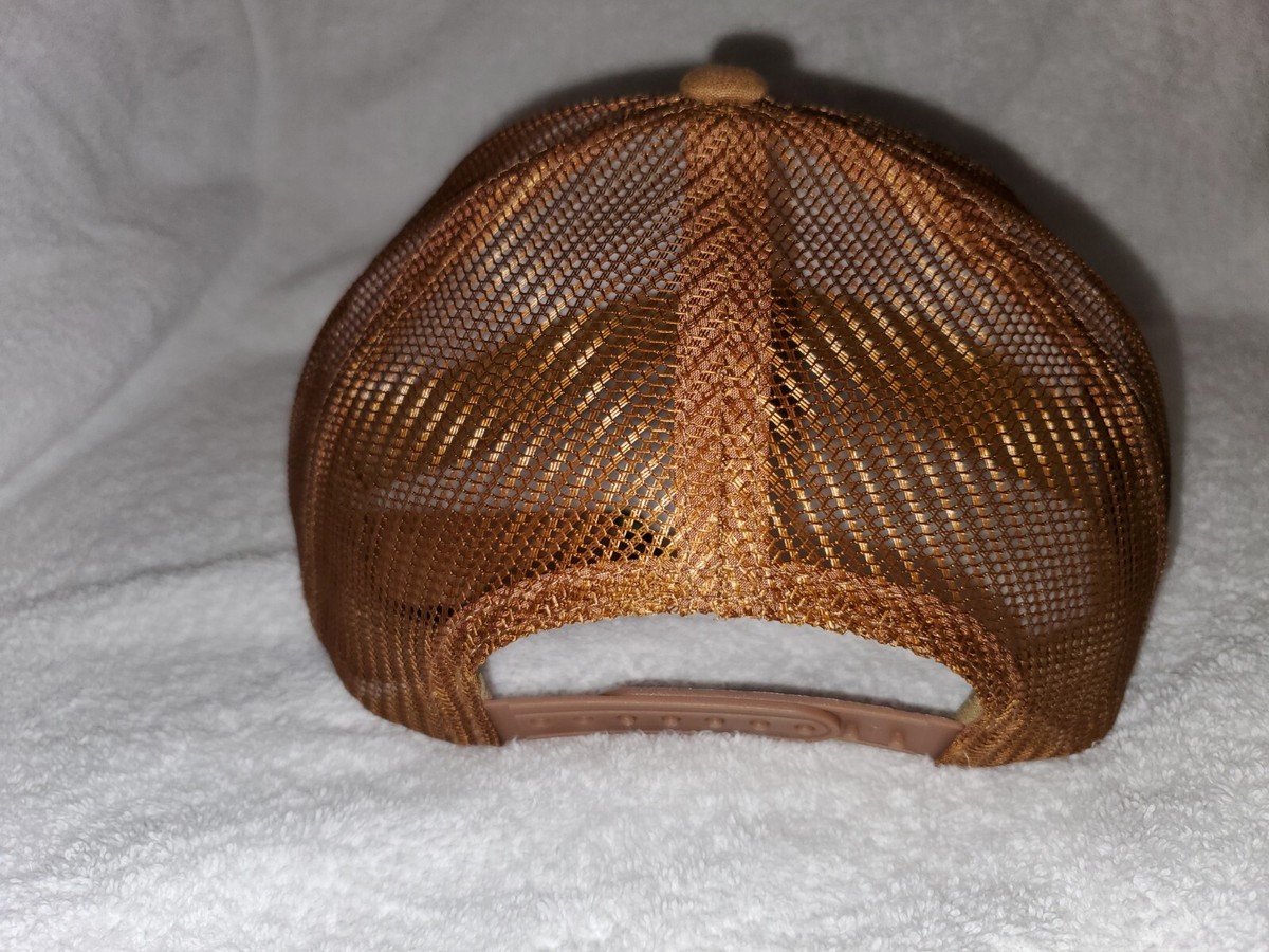 BRIXTON PARSONS X MP MESH COPPER TAN SNAPBACK HAT CAP MENS