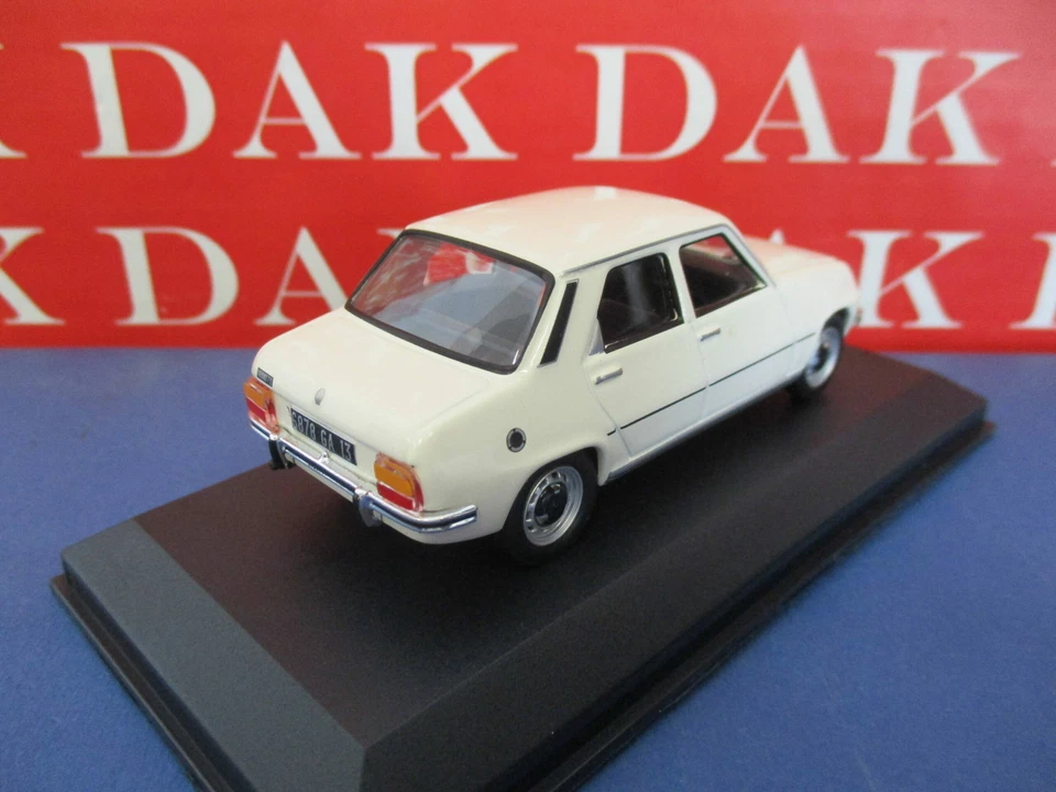 Die cast 1/43 Modellino Auto Renault 7 TL 1975 bianco - Immagine 3 di 4