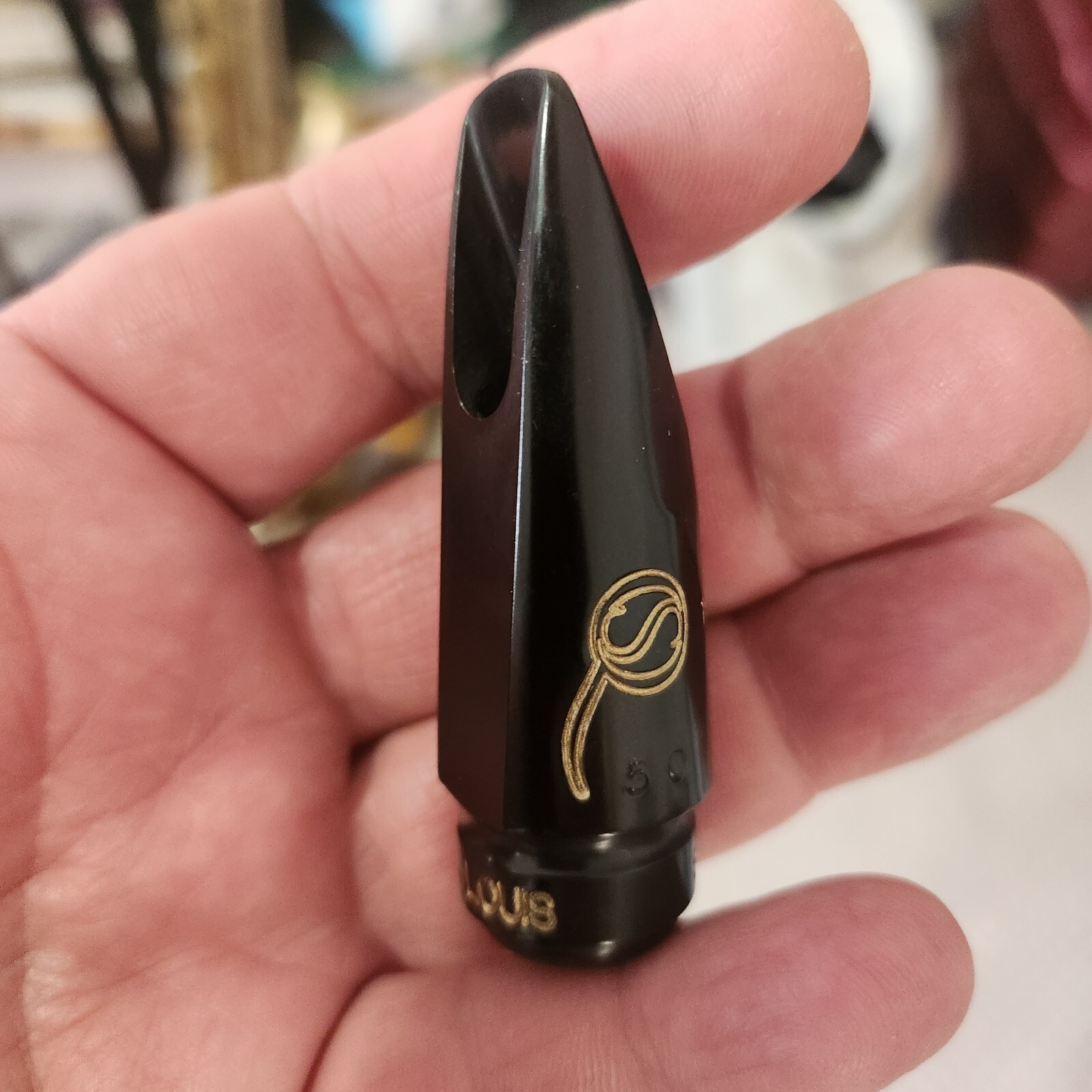 Saxquest The Voice 50 soprano saxophone mouthpiece with Selmer cap and