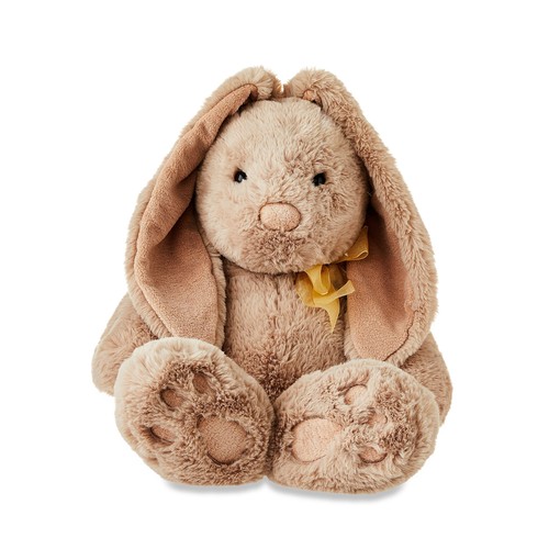 Easter Large Brown Long Ear Bunny Plush, 15 in, by Way To Celebrate toy