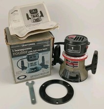 Craftsman Router 1/4" 9-17459 315.17551 25,000 6.5A 1HP Vtg Tested Made In USA