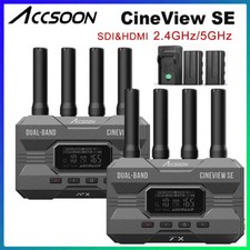 ACCSOON CineView SE 1200ft 2.4/5GHz SDI HDMI Wireless Video Transmitter Receiver
