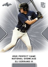 10-Count Lot Eli Serrano III 2021 Leaf Perfect Game NIKE All-American Rookies