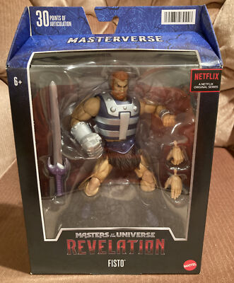 Masters of the Universe Revelation FISTO NETFLIX Wave 3 Figure MOTU Masterverse