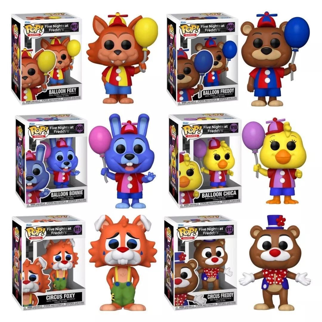  Funko Pop! Action Figure: Five Nights at Freddy's - Circus Foxy  : Toys & Games