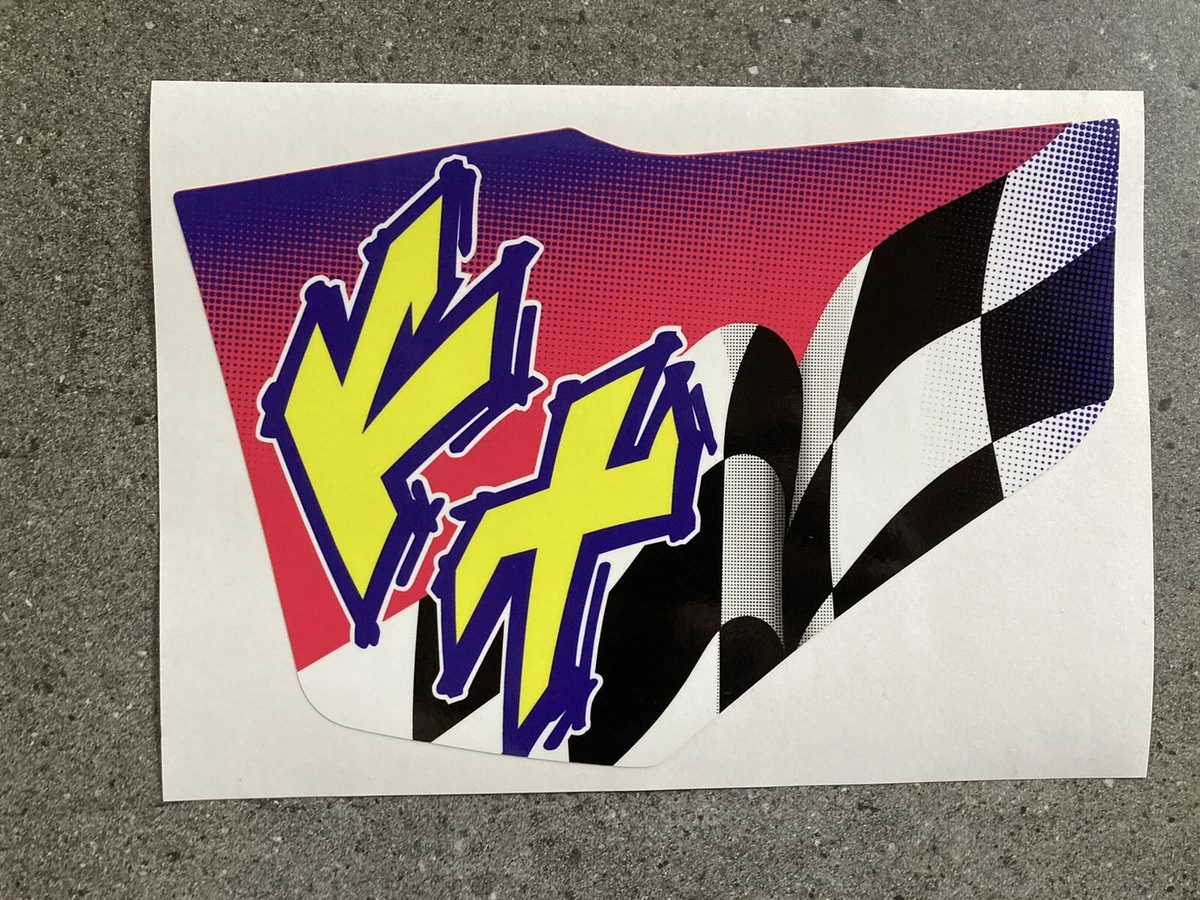 Kawasaki 1996 KX100 Tank Decal ONLY Sticker
