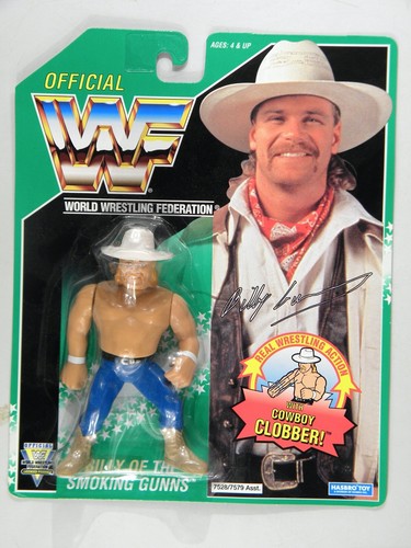 Hasbro 1994 WWF Green Card series WWE Billy Gunn M...
