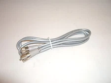 WORKMAN 8X-6-PL-PL-GRY 6FT RG-8X ANTENNA COAX PATCH CABLE GRAY w/ MOLDED PL-259s