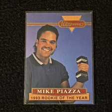 Rembrandt Ultra PRO Mike Piazza Rookie of the Year #5/6 Limited Edition /100000