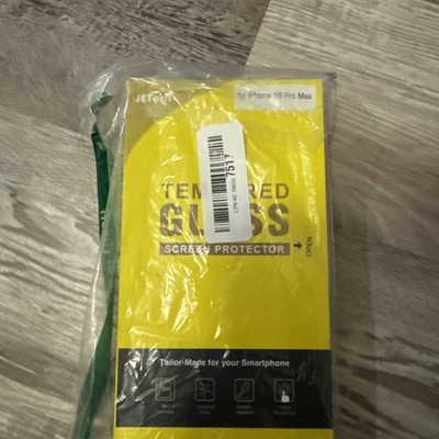 Jetech Tempered Glass Screen Protector For  iPhone 16 Pro Max