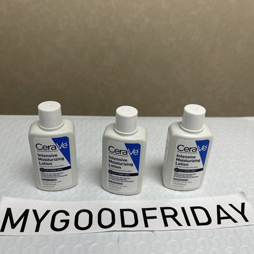 3X CeraVe Loción Hidratante Intensiva Piel Seca a Muy Seca 29 ml 5% Hidrourea - Imagen 5 de 5