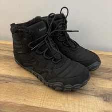 Saguaro Fortify Winter Barefoot Boots Suede Microfiber w/ Plush Fleece Lining 41