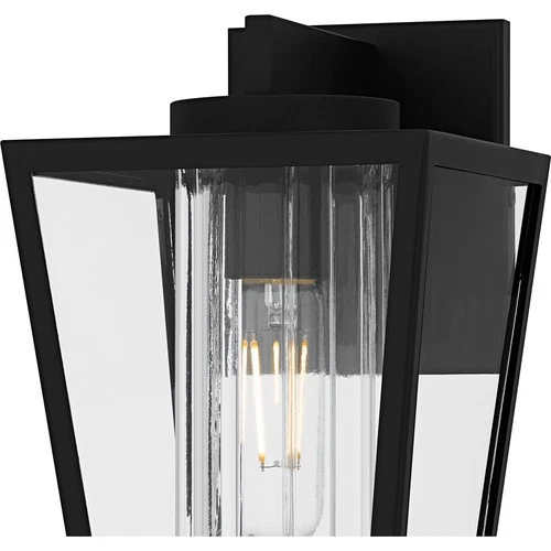 Quoizel JET8307 Jett 10" Tall Outdoor Wall Sconce - Black - Picture 4 of 7