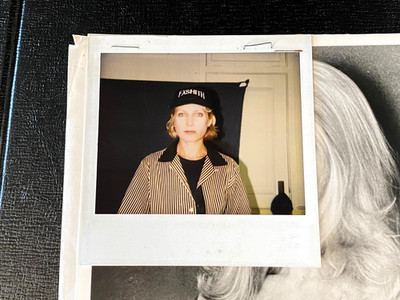 Diana Scarwid Casting Polaroid Headshot Original Photo Rumble Fish Movie Heat