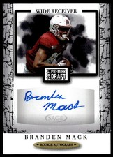 2021 SAGE Premier Draft Autographs Branden Mack Auto Temple Owls #A53