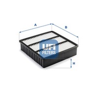 UFI Luftfilter Filtereinsatz FüR Mitsubishi Lancer VII Station Wagon 1.6 2.0