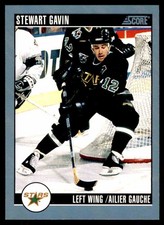 1992-93 Score Canadian Stewart Gavin #117