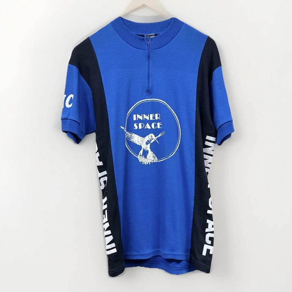 Camiseta de ciclismo vintage años 70/80 Jones Inner Space Humming Bird  Foto 2 de 4