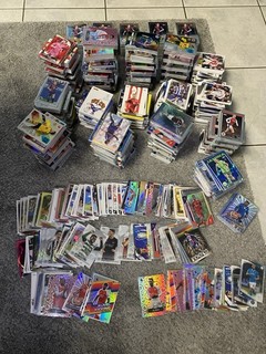 Lote de 3600 tarjetas coleccionables de fútbol MEGA I insertos I novato I refractor I leyendas 💎