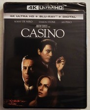 CASINO 4K ULTRA HD  BLU-RAY  DIGITAL ROBERT DE NIRO JOE PESCI FAST SHIPPING