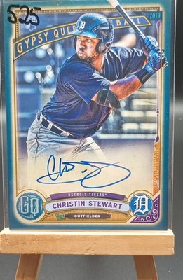 2019 Topps Gypsy Queen - Autographs Christin Stewart #GQA-CST Indigo /150...
