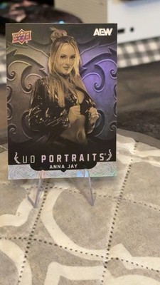 2025 Upper Deck AEW UD Portraits Anna Jay #UDP-3