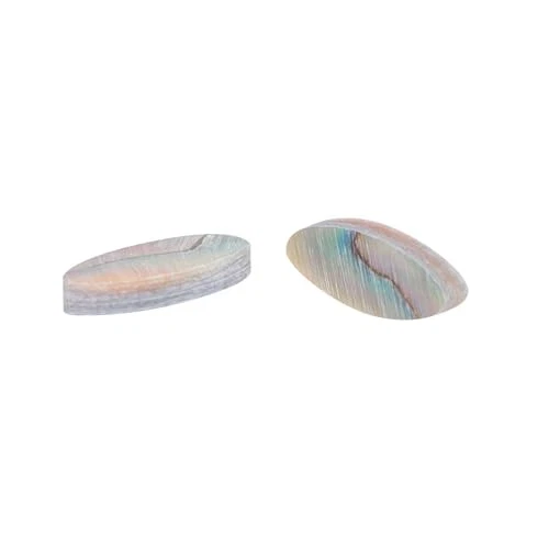 Abalone Oblong Inlay Dots for Guitar Mandolin Banjo Fingerboard (Pack of 10) - Picture 4 of 4