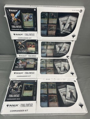 MTG Final Fantasy Commander Kit Counter Blitz Scion Trance Limit Complete Set