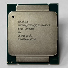 Intel Xeon E5 2666 V3 CPU 10-Core 2.9Ghz 20M SR1Y7 135W LGA 2011-3 Processor