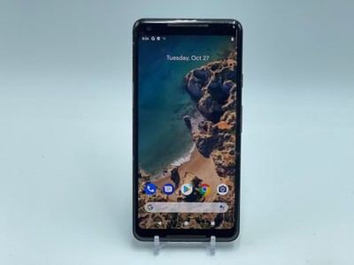 Google Pixel 2 XL 64GB G011C (Verizon) Black BdLCD, CrkGls (E-0207)