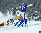 Josh Allen Autographed Buffalo Bills 8x10 Photo with COA/Matching Hologram