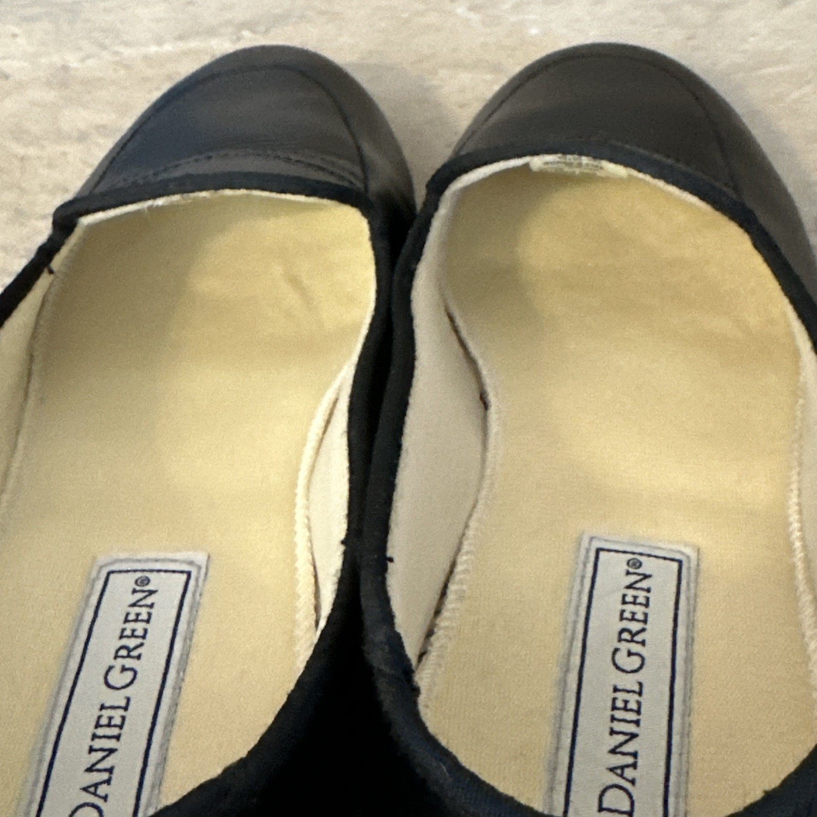 SAOLA Daniel Green Scarpa Ciabatta Donna Meg Ho 8W Pelle Suola Morbida Classica Nera