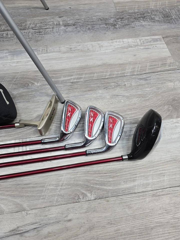 Conjunto RAM ZX Tour Jr ferros curtos médios longos bolsa suporte putter driver destro grafite - Imagem 2 de 4