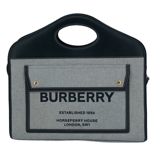 Burberry / Burberry 2way POCKET BAG Canvas Logo Handbag