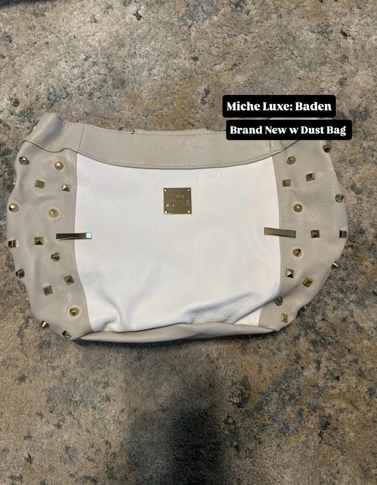 Lote de Bolso Cartera Miche Retirado, Bolso Base, Demi Shells + Accesorios Foto 3 de 4