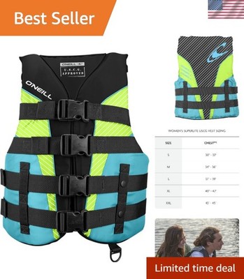 O Neill Women s SuperLite USCG Approved Life Vest   Lightweight Women s Life ...