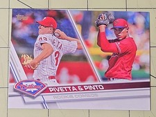 2017 Topps Update Series - Rookie Combos Nick Pivetta, Ricardo Pinto #US235 (RC)